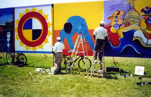 TIBET AT THE FOLKLIFE FESTIVAL WIN WASHINGTON DC