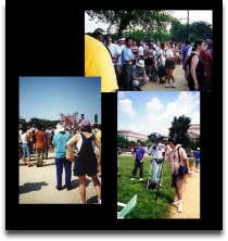 The Onlookers at the Smithsonian's Folklife Festival