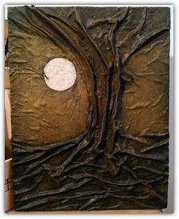 Fabric on Wood Panel - Rick Santiago