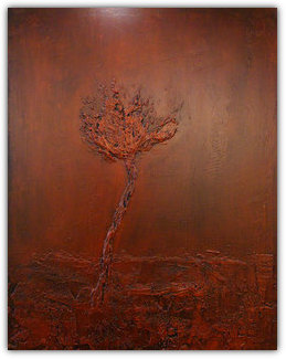 Texture on Wodd Panel - Rick Santiago